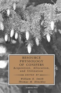 Immagine di copertina: Resource Physiology of Conifers: Acquisition, Allocation, and Utilization 9780126528701