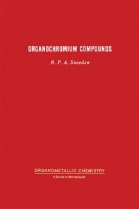 Cover image: Organochromium compounds 9780126538502