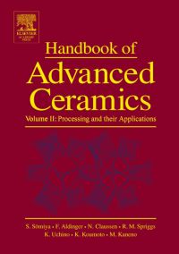 Omslagafbeelding: Handbook of Advanced Ceramics: Materials, Applications, Processing and Properties 9780126546408
