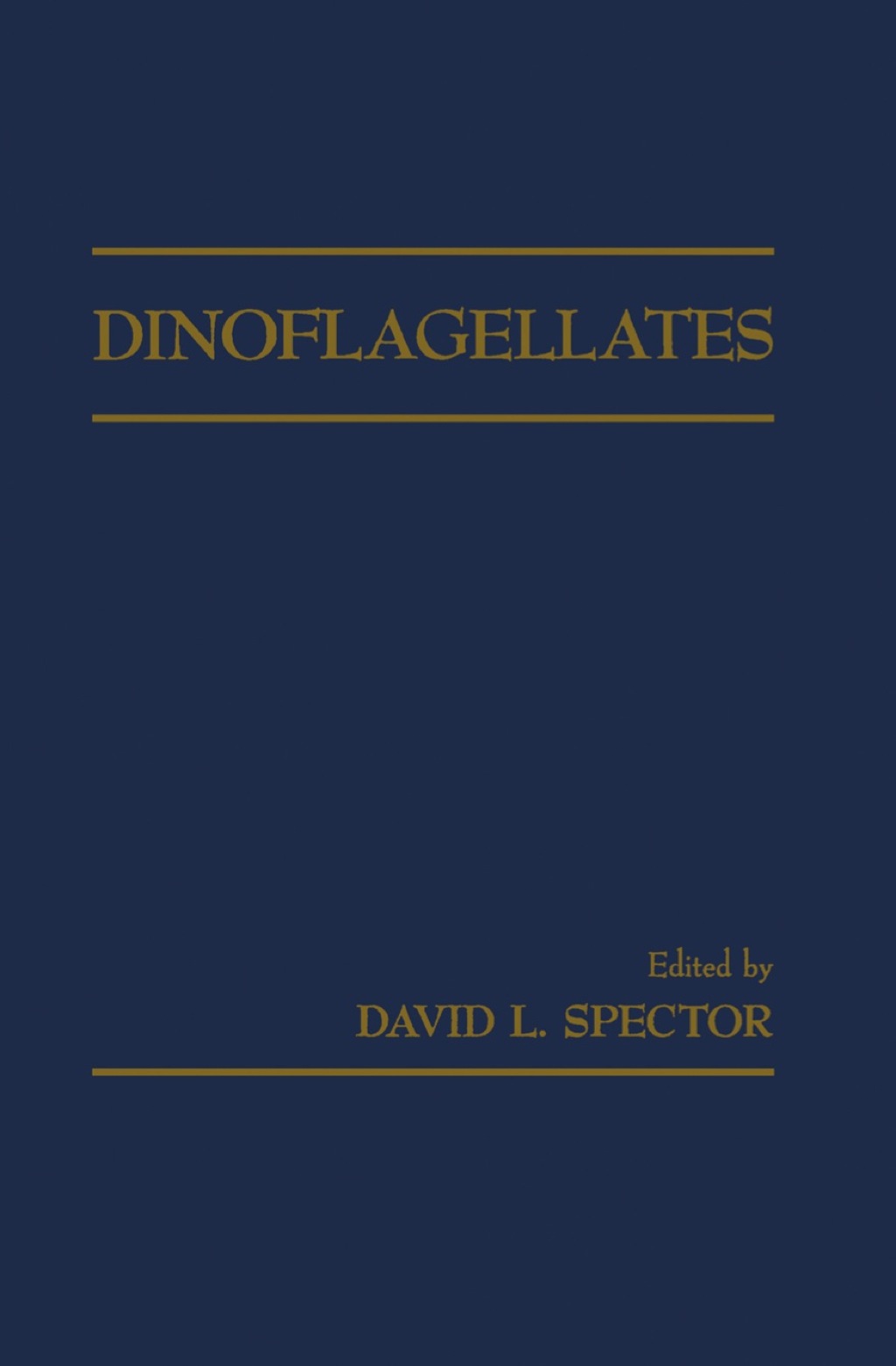 Dinoflagellates 1st Edition
