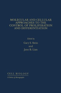 Imagen de portada: Molecular And Cellular Approaches To The Control Of Proliferation And Differentiation 9780126647457