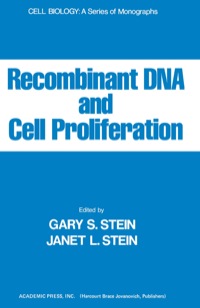 Titelbild: Recombinant DNA And Cell Proliferation 1st edition 9780126650808