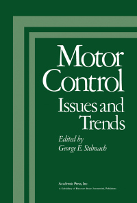 Titelbild: Motor Control: Issues and Trends 9780126659504