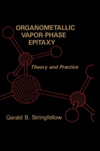 Imagen de portada: Organometallic Vapor-Phase Epitaxy: Theory and Practice 9780126738407