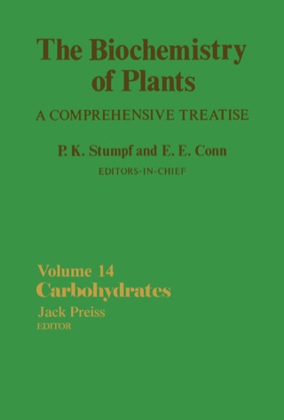 Imagen de portada: The Biochemistry of Plants: Carbohydrates 9780126754148