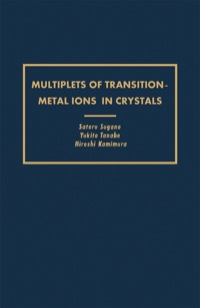 Imagen de portada: Multiplets of Transition-Metal Ions in Crystals 9780126760507