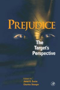 صورة الغلاف: Prejudice: The Target's Perspective 9780126791303