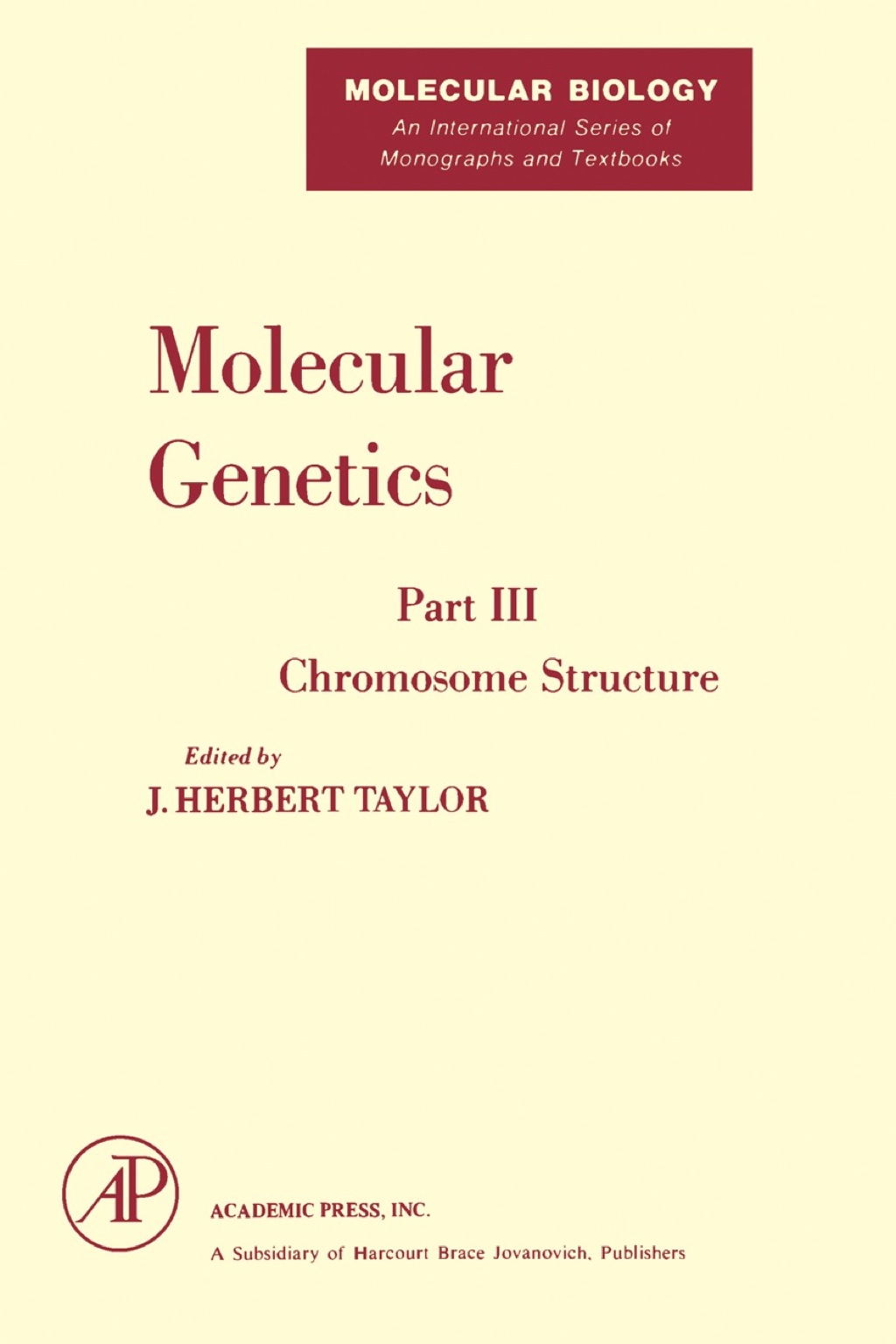 Molecular Genetics Pt 3 1st Edition