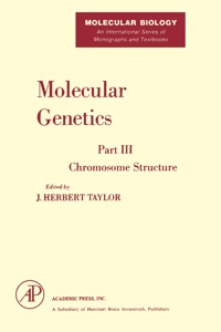 Imagen de portada: Molecular Genetics Pt 3 1st edition 9780126844030