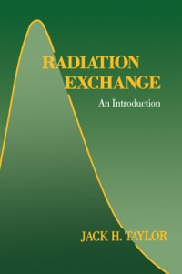 Cover image: Radiation Exchange: An Introduction 9780126845600