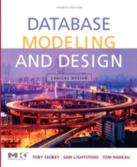 Imagen de portada: Database Modeling and Design: Logical Design 4th edition 9780126853520