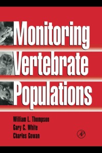 表紙画像: Monitoring Vertebrate Populations 9780126889604