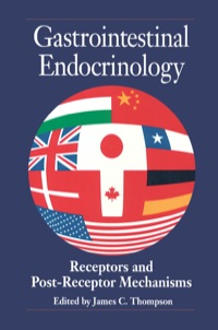 صورة الغلاف: Gastrointestinal Endocrinology: Receptors and post-Receptor Mechanisms 9780126893304