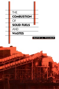 表紙画像: The Combustion of Solid Fuels and Wastes 9780126912555