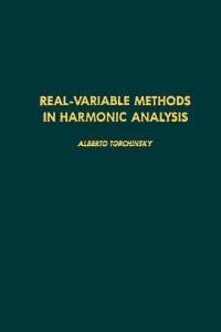 Titelbild: Real-variable methods in harmonic analysis 9780126954609