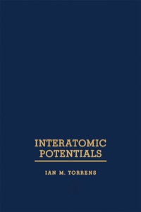 Cover image: Interatomic Potentials 9780126958508