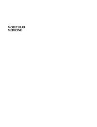 Immagine di copertina: Molecular Medicine: Genomics to Personalized Healthcare 3rd edition 9780126990577