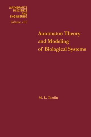 表紙画像: Automation theory and modeling of biological systems 9780127016504