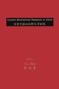 Immagine di copertina: Current Biochemical Research in China 9780127019055