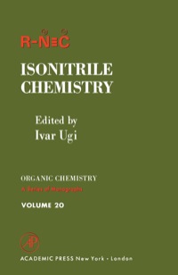 表紙画像: Isonitrile Chemistry 9780127061504