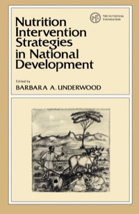 Titelbild: Nutrition Intervention Strategies in National Development 1st edition 9780127090801