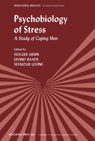 表紙画像: Psychobiology of Stress: A Study of Coping Men 9780127092508