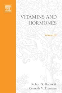 Imagen de portada: VITAMINS AND HORMONES V3 9780127098036