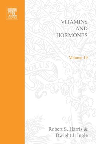 表紙画像: VITAMINS AND HORMONES V19 9780127098197