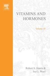Cover image: VITAMINS AND HORMONES V20 9780127098203