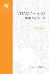 Omslagafbeelding: VITAMINS AND HORMONES V21 9780127098210