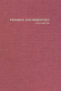 Cover image: VITAMINS AND HORMONES V34 9780127098340