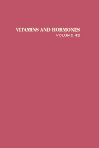 Titelbild: Vitamins and Hormones: Advances in Research and ApplicationsVolume 42 9780127098425