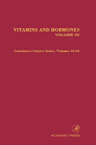 Cover image: Cumulative Subject Index 9780127098562