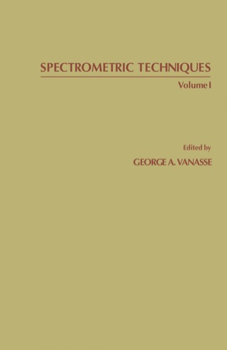 Cover image: Spectrometric Techniques 9780127104010