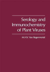 Omslagafbeelding: Serology and Immunochemistry of Plant Viruses 1st edition 9780127141800