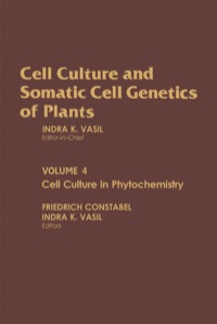 صورة الغلاف: Cell Culture in Phytochemistry 9780127150048