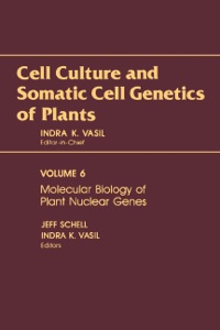 Titelbild: Molecular Biology of Plant Nuclear Genes 9780127150062