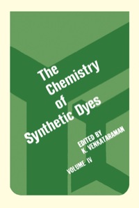 صورة الغلاف: The Chemistry Of Synthetic Dyes V4 1st edition 9780127170046
