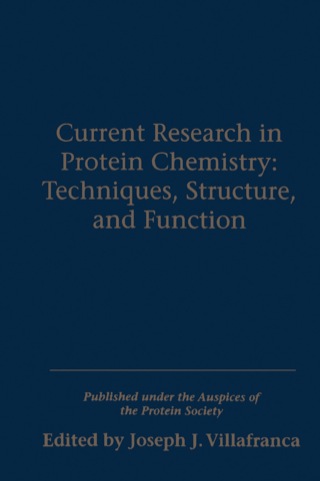 Cover image: CURRNT RESEARCH IN PROTEIN CHMSTRY Z CTH 9780127219554