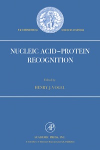 Imagen de portada: Nucleic Acid–Protein Recognition 9780127225609