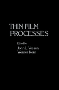 Immagine di copertina: Thin Film Processes 1st edition 9780127282503