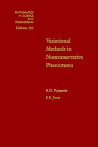 Imagen de portada: Variational Methods in Nonconservative Phenomena 9780127284507