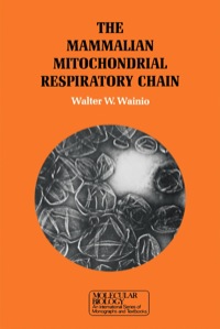 Titelbild: The Mammalian Mitochondrial Respiratory chain 9780127306506