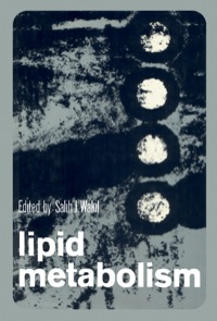 Cover image: Lipid Metabolism 9780127309507