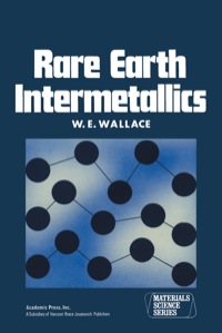 表紙画像: Rare Earth Intermetallics 9780127328508