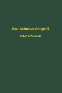 Imagen de portada: Real reductive groups II 9780127329611