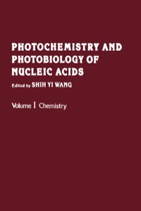 Imagen de portada: Photochemistry and Photobiology of Nucleic Acids 1st edition 9780127346014