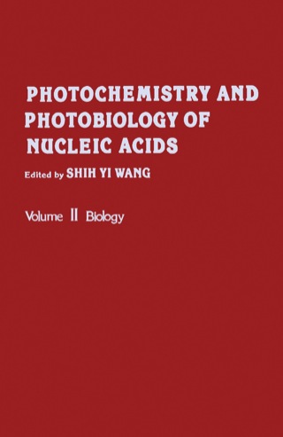 表紙画像: Photochemistry and Photobiology of Nucleic Acids 1st edition 9780127346021