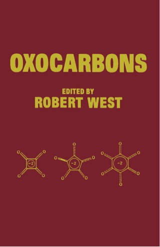 Imagen de portada: Oxocarbons 9780127445809