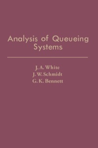 Cover image: Analysis of queueing systems 9780127469508